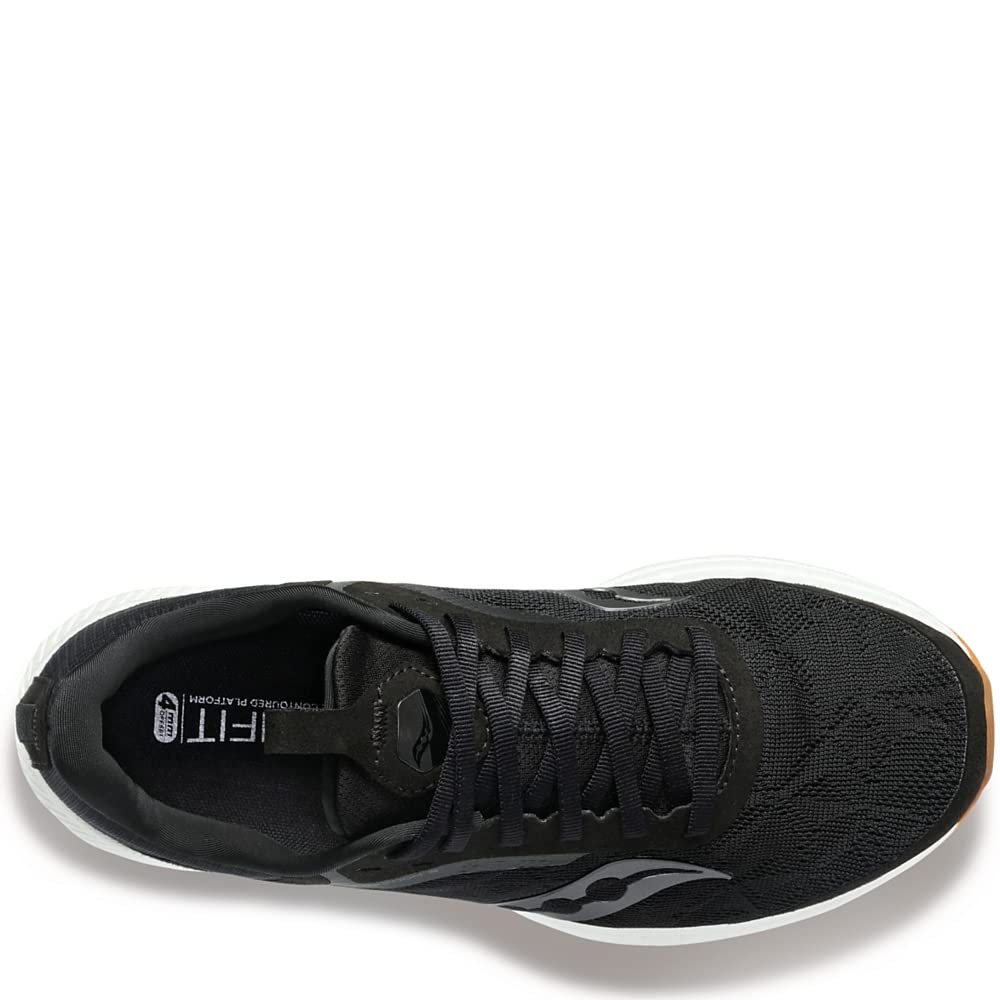 Saucony Freedom 5 - Men's Black/Gum Shoe Deals Outlet