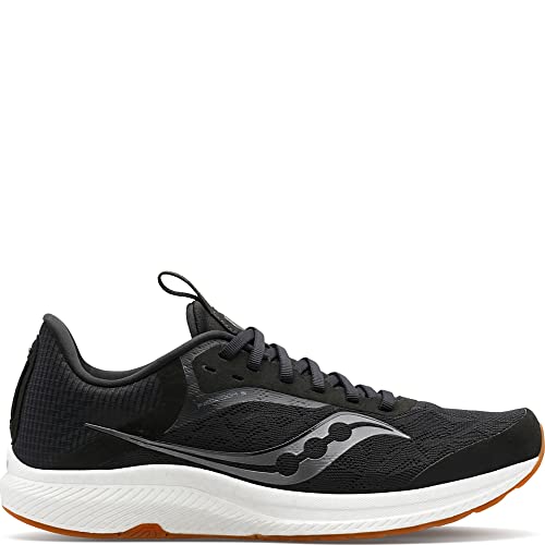 Saucony Freedom 5 - Men's Black/Gum Shoe Deals Outlet