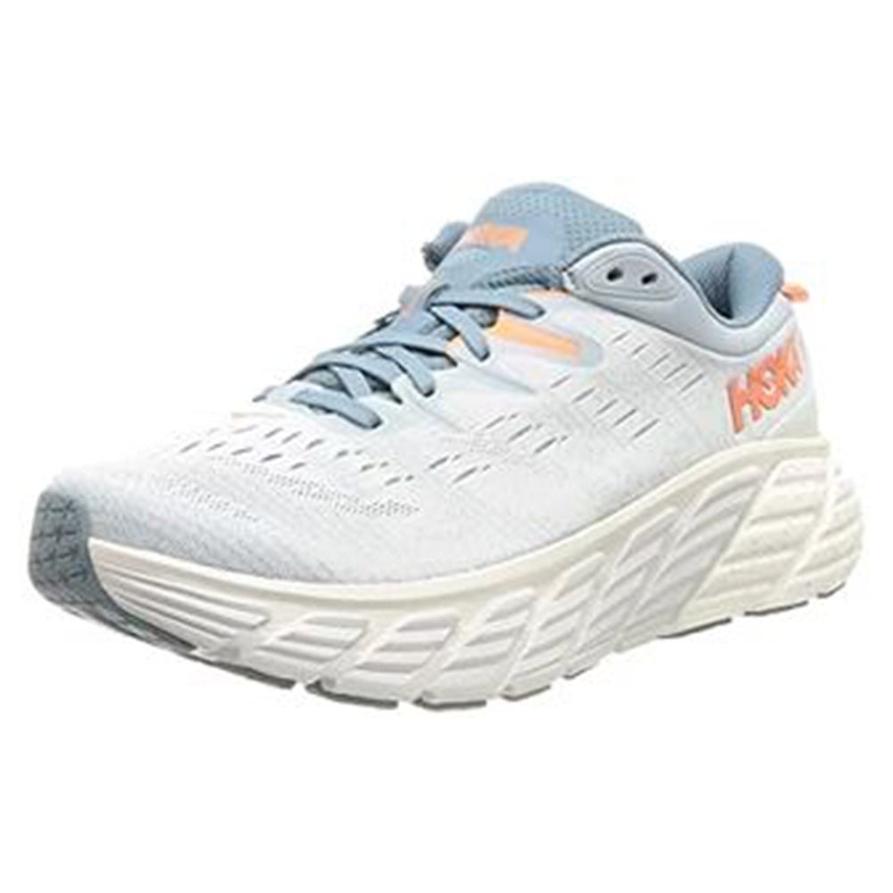 Hoka Gaviota 4 - Women's Blue Fog Plein Air Shoe Deals Outlet