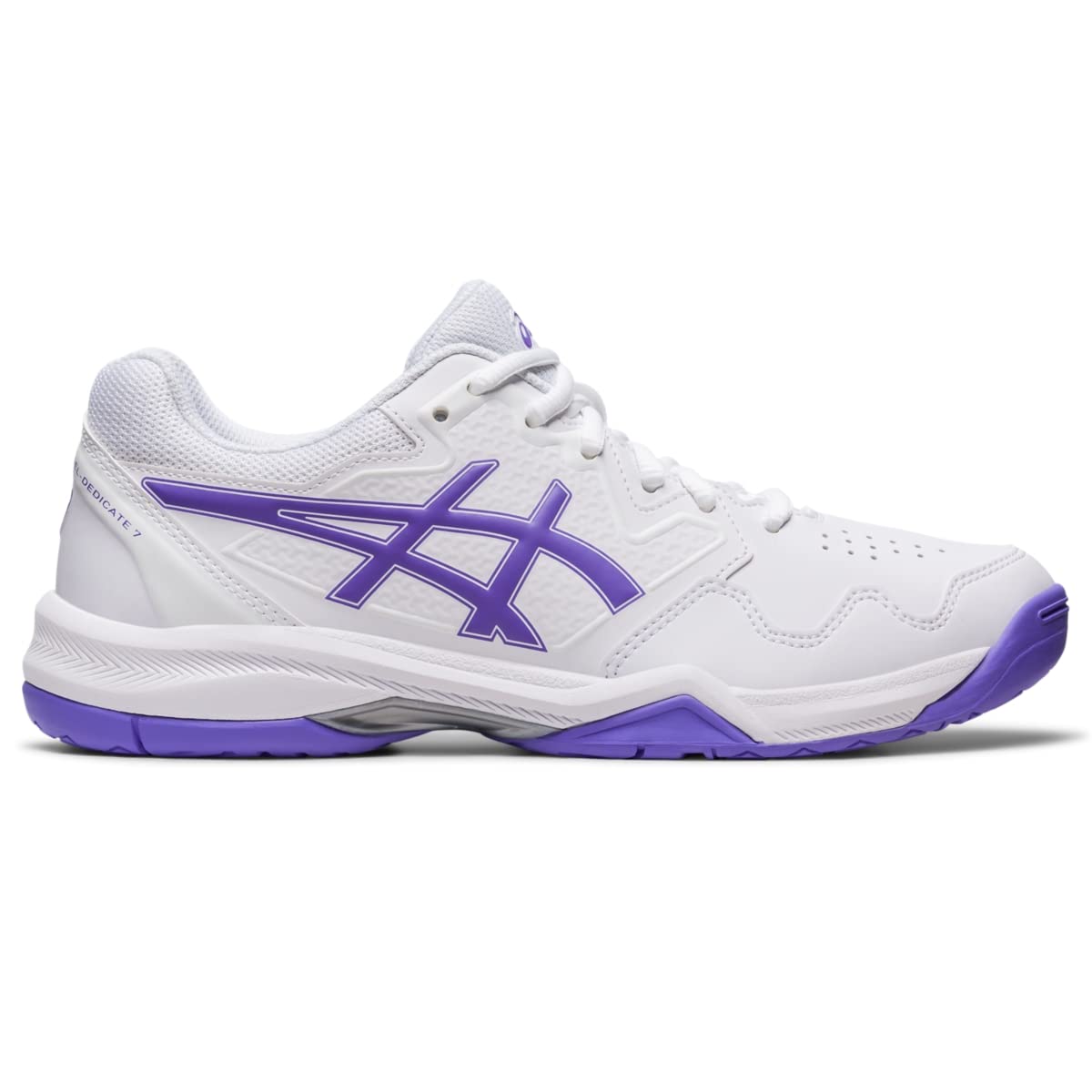 ASICS Gel Dedicate 7 - Women's White/Amethyst Shoe Deals Outlet