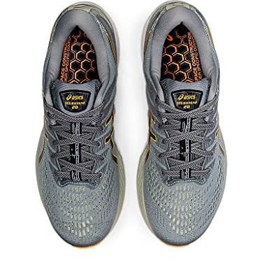 ASICS Gel Kayano 28 - Men's Sheet Rock/Orange Pop Shoe Deals Outlet