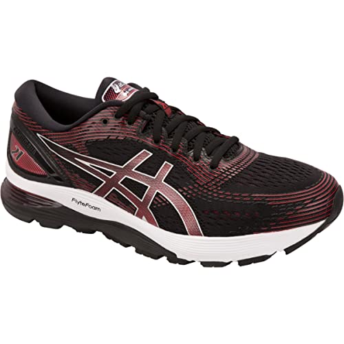 ASICS Gel - Nimbus 21 - Men's Black/Classic Red Shoe Deals Outlet