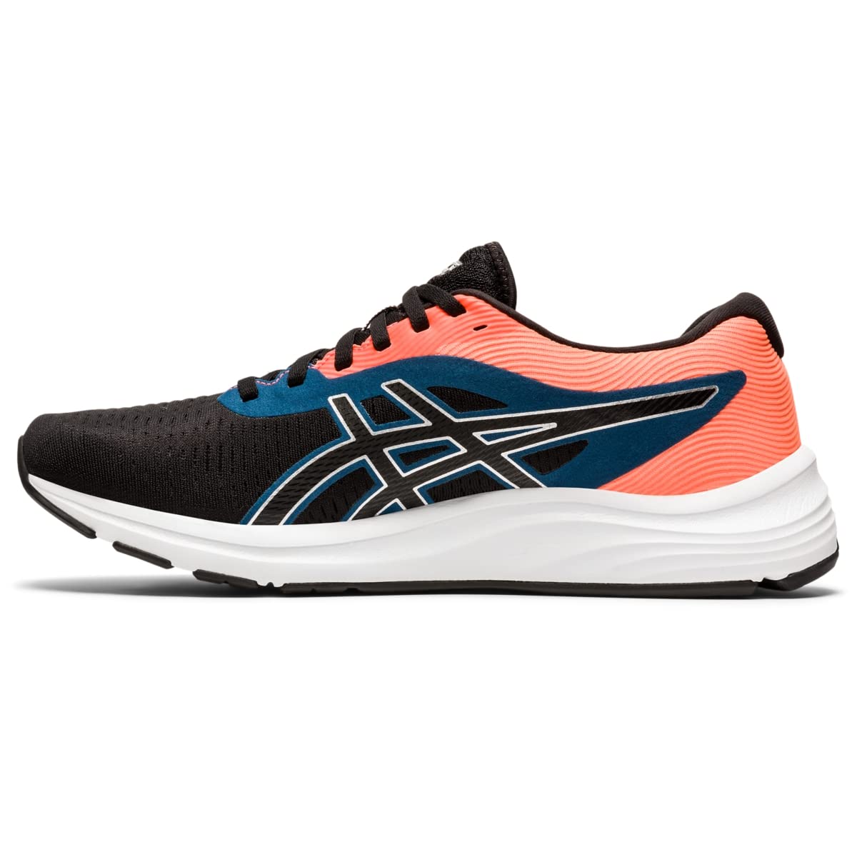 ASICS GEL - PULSE 12 - Men's Black/Pure Silver Shoe Deals Outlet