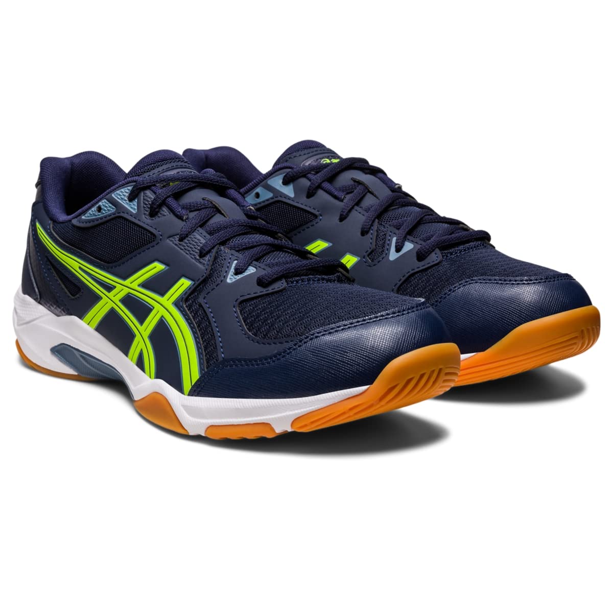 ASICS GEL - ROCKET 10 - Men's Midnight/Hazard Green Shoe Deals Outlet
