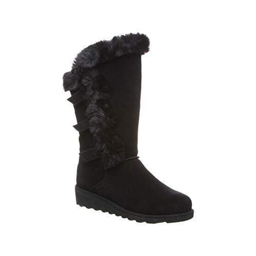 BEARPAW Genevieve Boots - Women's Black Shoe Deals Outlet