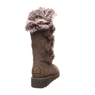 BEARPAW Genevieve Boots - Women's Seal Brown Shoe Deals Outlet