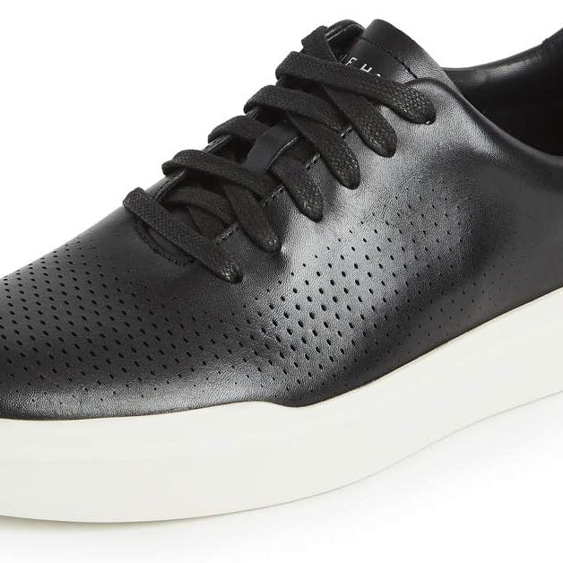 Cole Haan GrandPro Rally Laser Cut Sneaker - Men's Black Shoe Deals Outlet