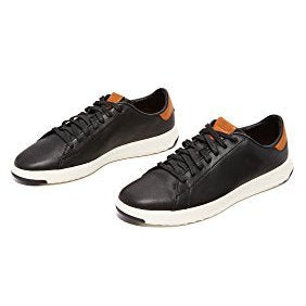 Cole Haan Grandpro Tennis - Men's Black/British Tan Shoe Deals Outlet
