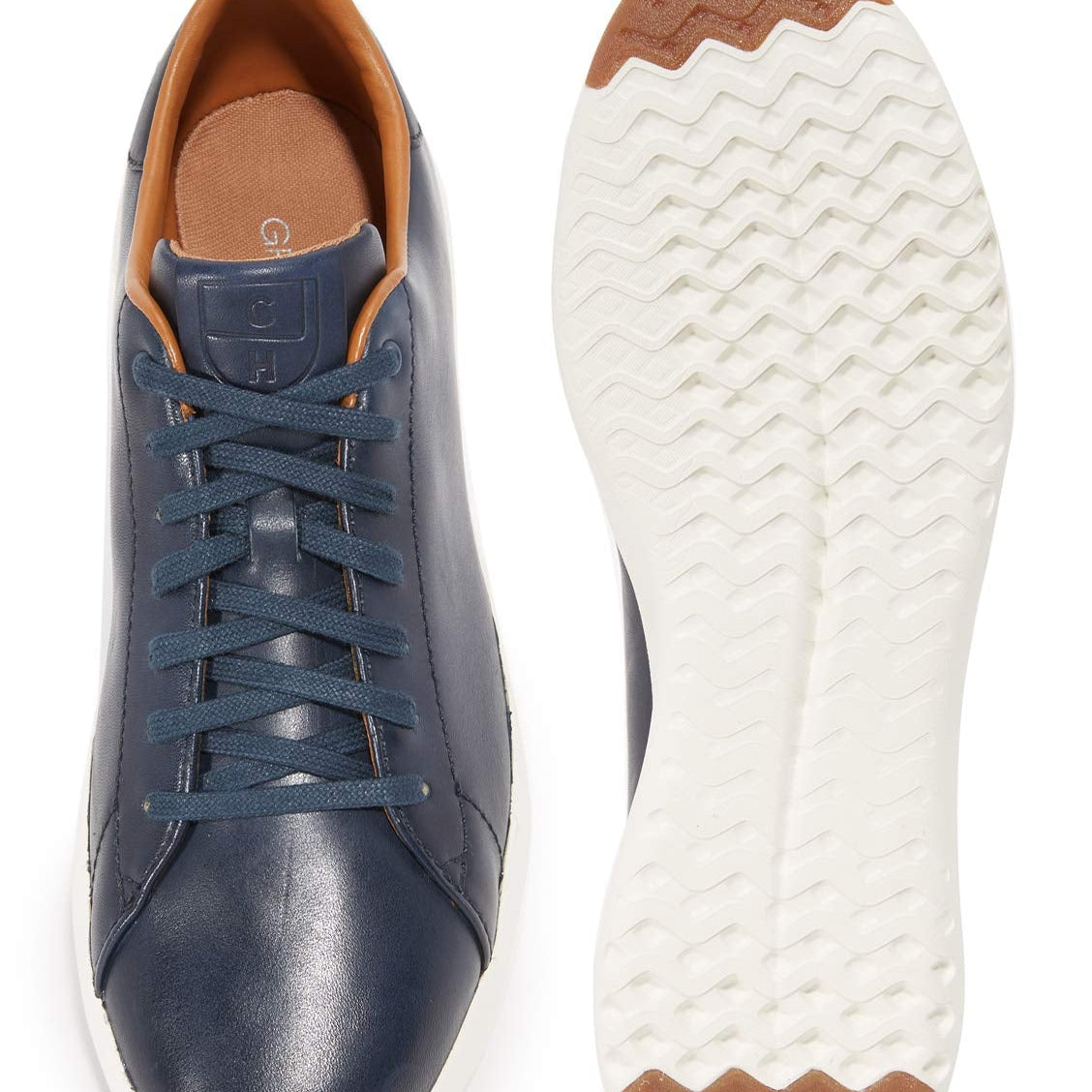 Cole Haan Grandpro Tennis - Men's Blazer Blue Hand Stain Shoe Deals Outlet