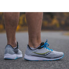 Saucony Guide 14 - Men's Alloy/Blue Shoe Deals Outlet