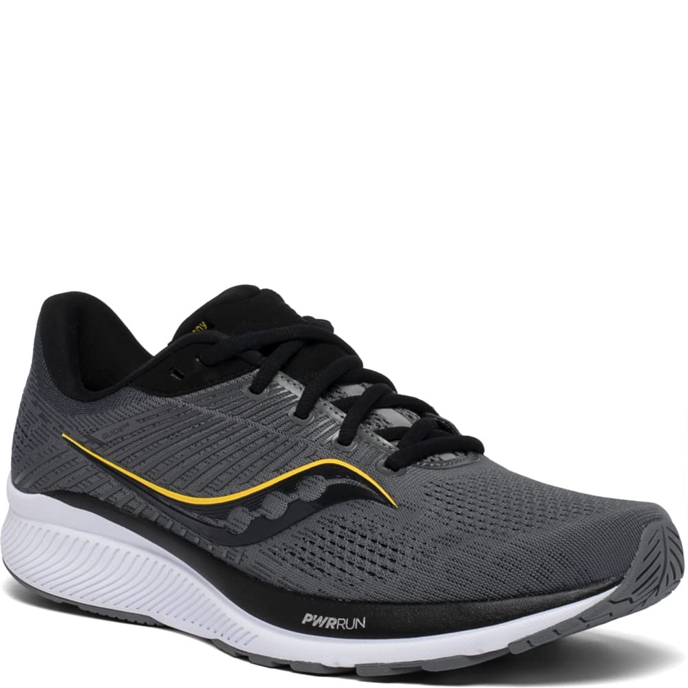 Saucony Guide 14 - Men's Charcoal/Gold Shoe Deals Outlet
