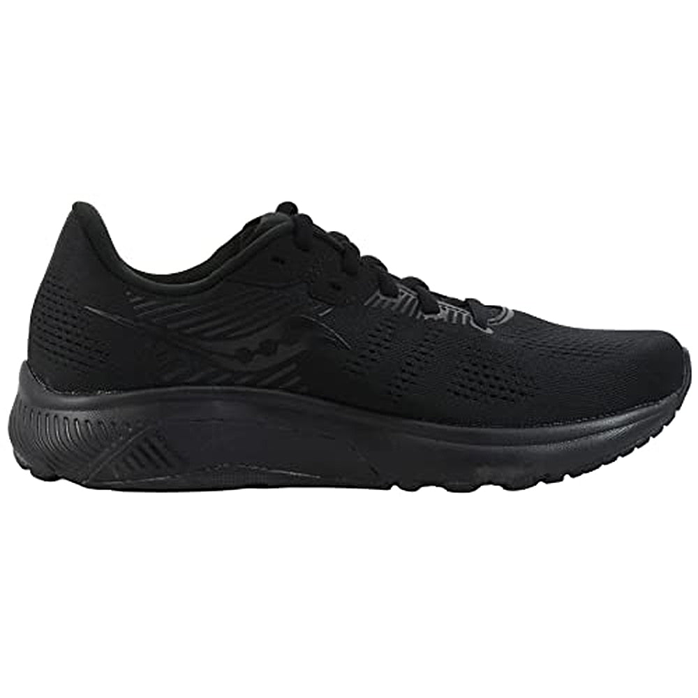 Saucony Guide 14 - Men's Black/Black/Black Shoe Deals Outlet