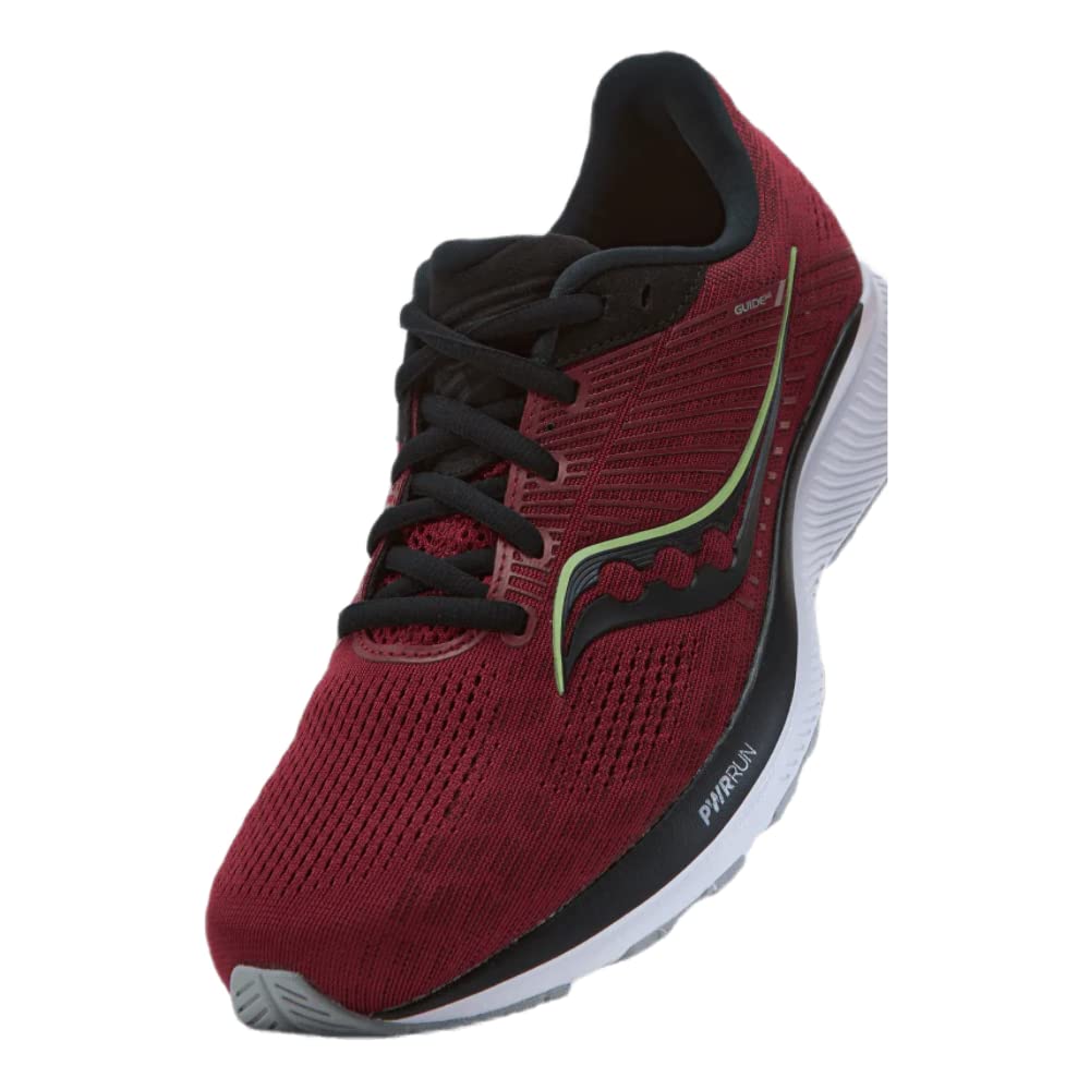 Saucony Guide 14 - Men's Mulberry/Lime Shoe Deals Outlet