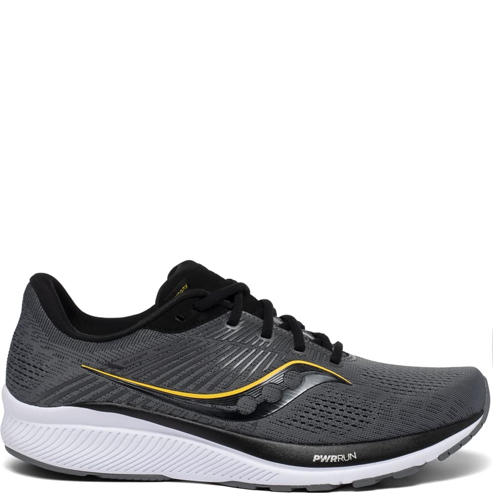 Saucony Guide 14 - Men's Charcoal/Gold Shoe Deals Outlet
