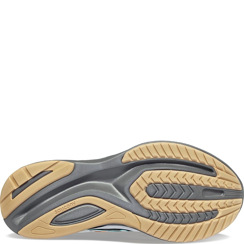 Saucony Guide 16 - Men's White/Gravel Shoe Deals Outlet