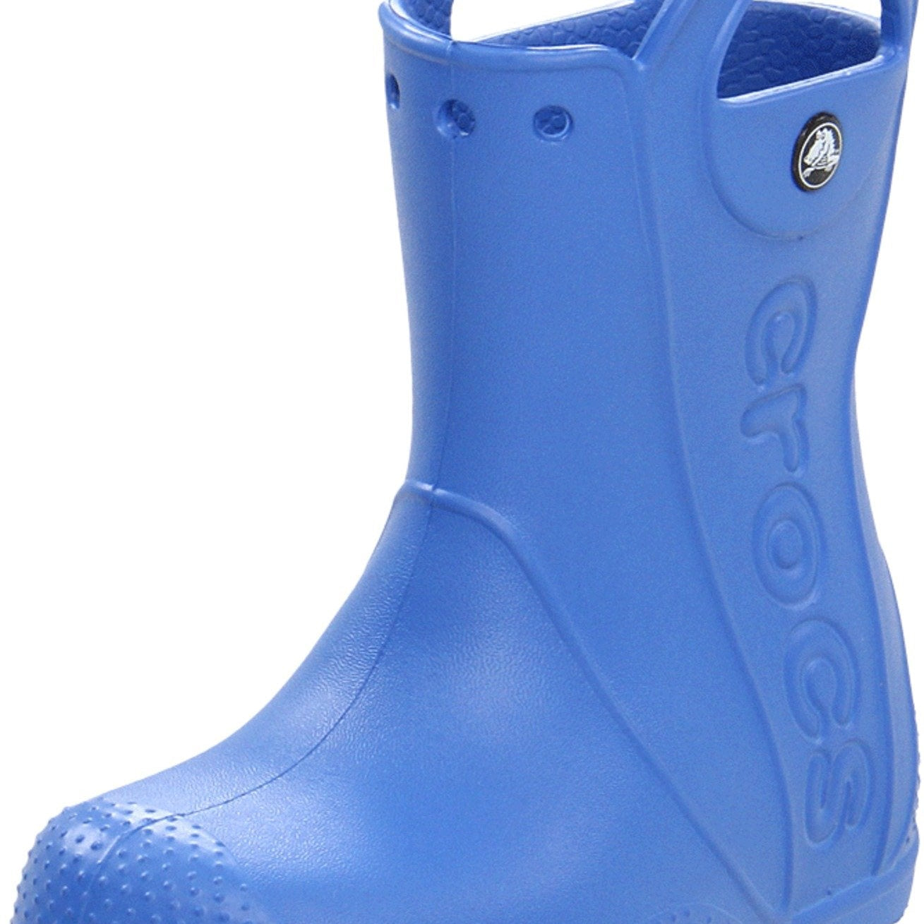 Crocs Handle It Rain Boot - Kids Candy Pink Shoe Deals Outlet