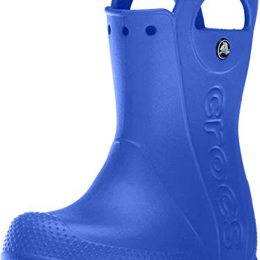 Crocs Handle It Rain Boot - Kids Candy Pink Shoe Deals Outlet