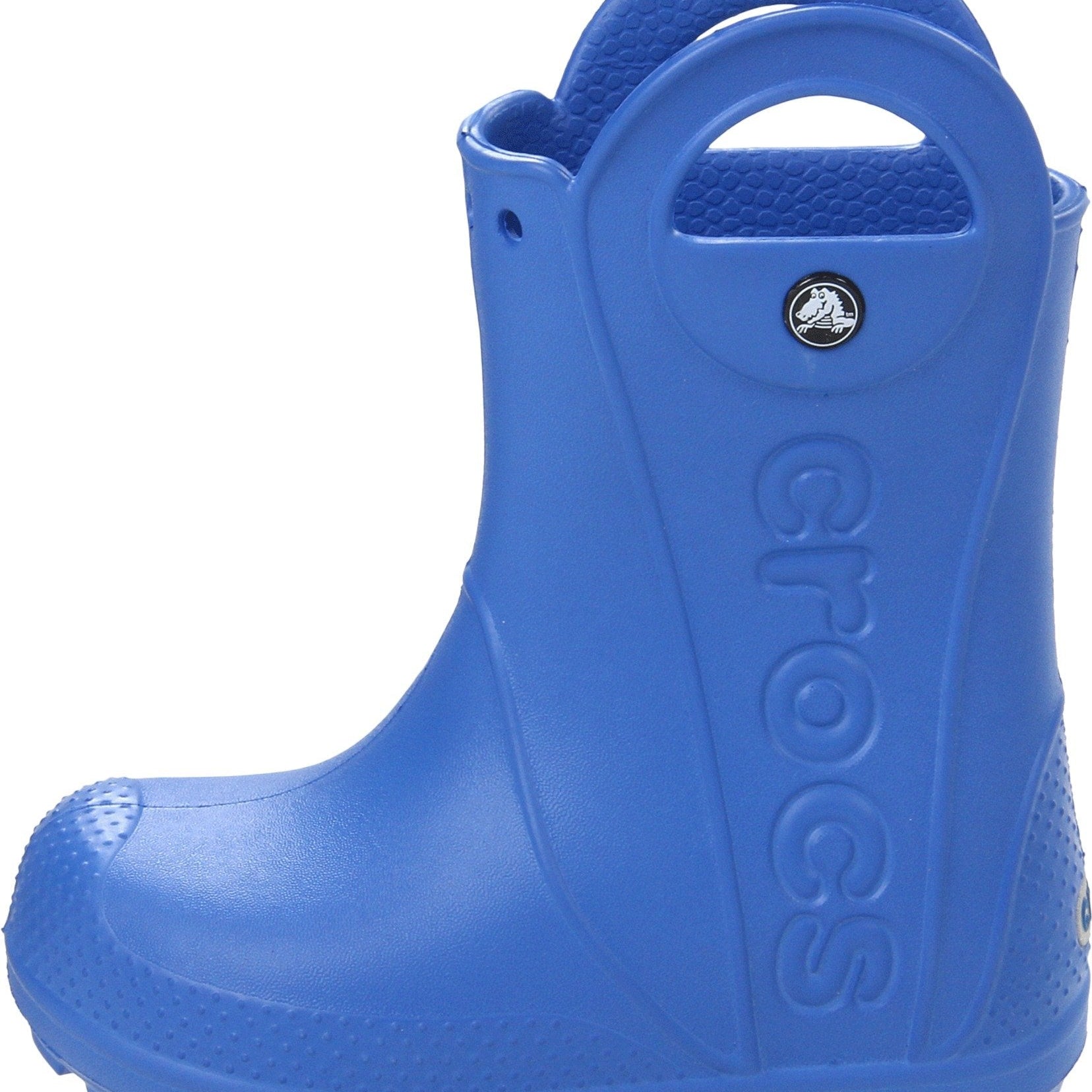 Crocs Handle It Rain Boot - Kids Candy Pink Shoe Deals Outlet