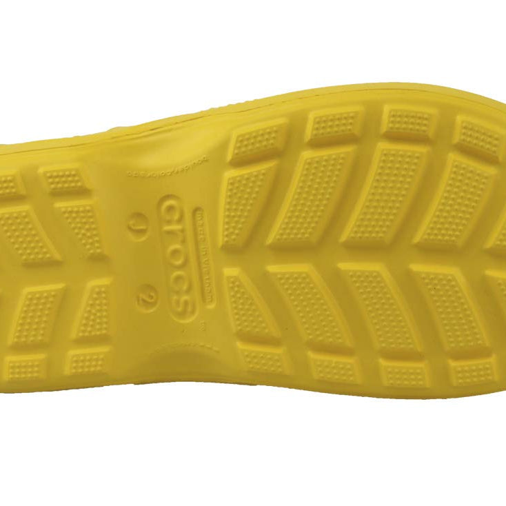 Crocs Handle It Rain Boot - Kids Yellow Shoe Deals Outlet