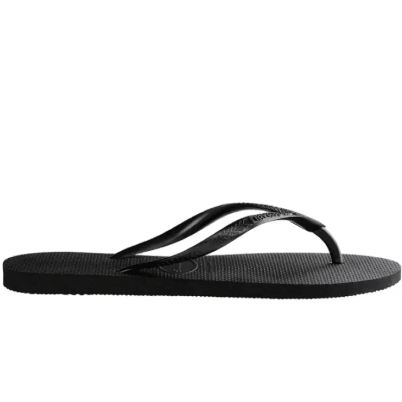 Havaianas Slim Sandals Black 11/12 M 7893249595573 Shoe Deals Outlet