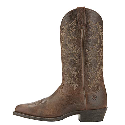 Ariat Heritage Western R Toe - Men's Black Shoe Deals Outlet