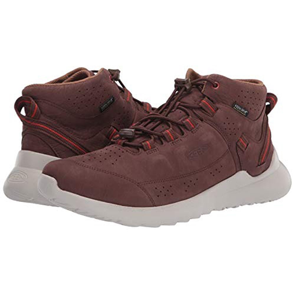 KEEN Highland Chukka - Men's Chestnut/Silver Birch Shoe Deals Outlet
