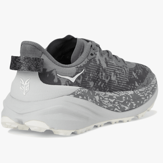 Hoka Speedgoat 6 Satellite Grey / Stardust 9 B 197634616834 Shoe Deals Outlet