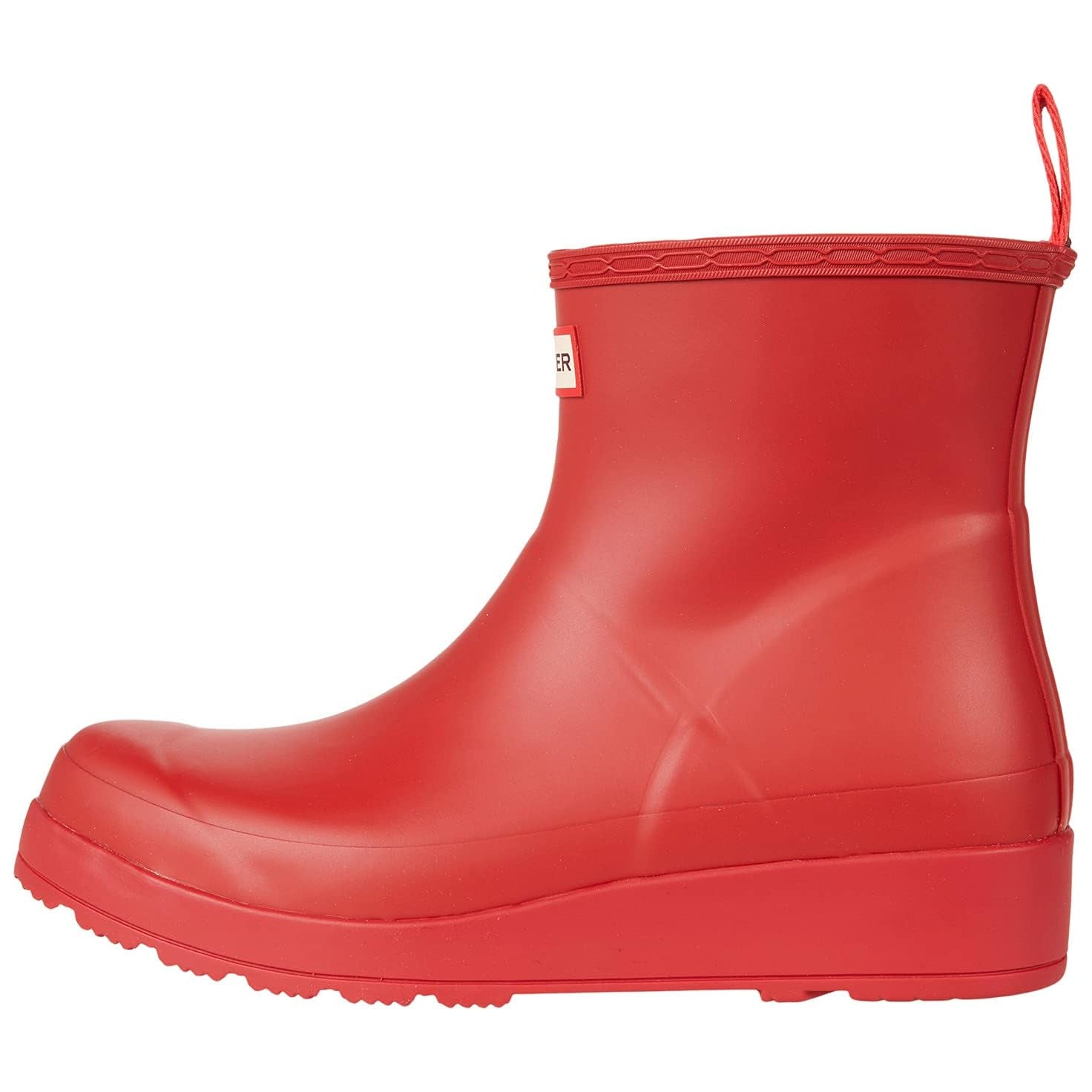 Hunter Original Play Boot Short Red 7 M 5054916381376 Shoe Deals Outlet