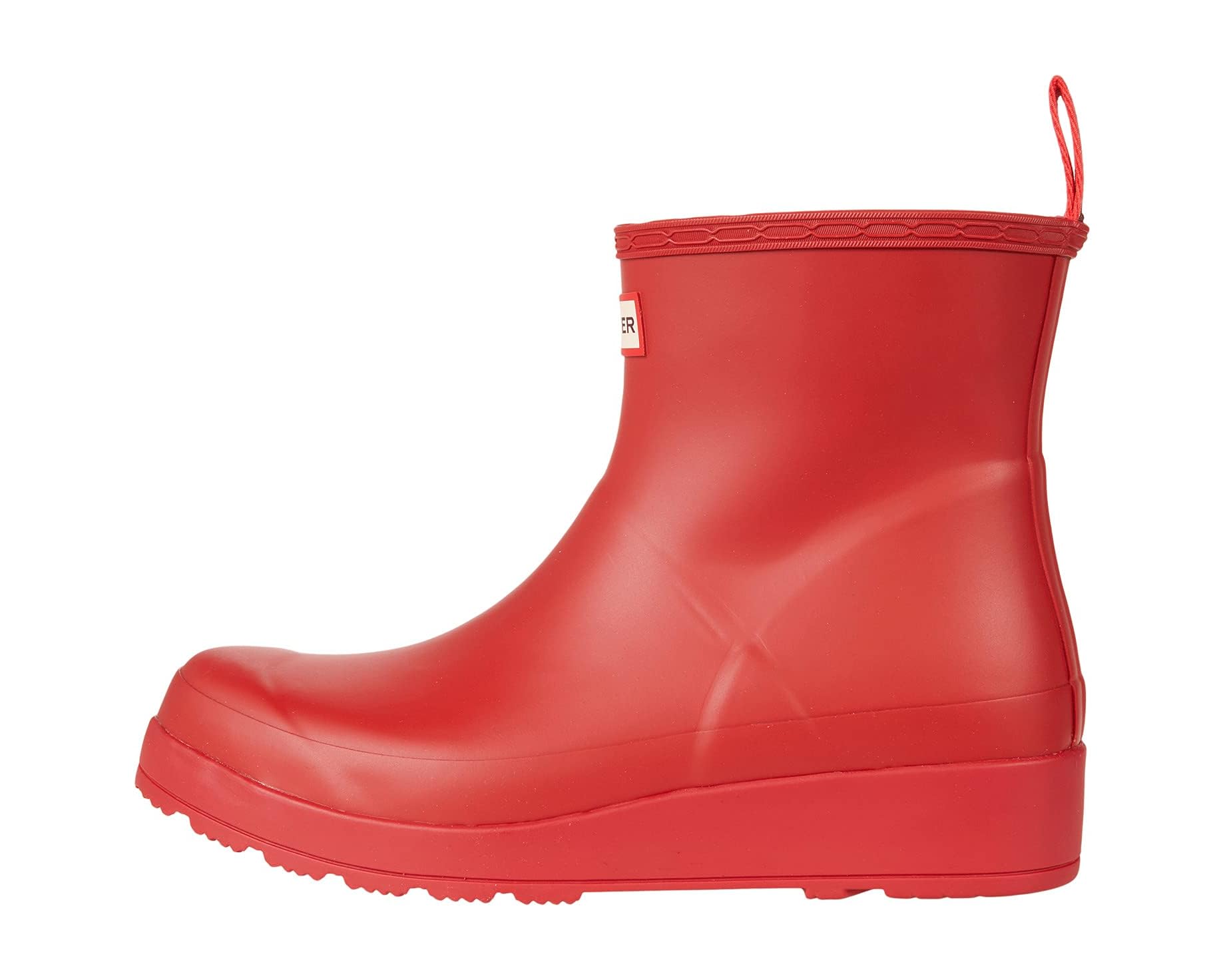 Hunter Original Play Boot Short Red 7 M 5054916381376 Shoe Deals Outlet