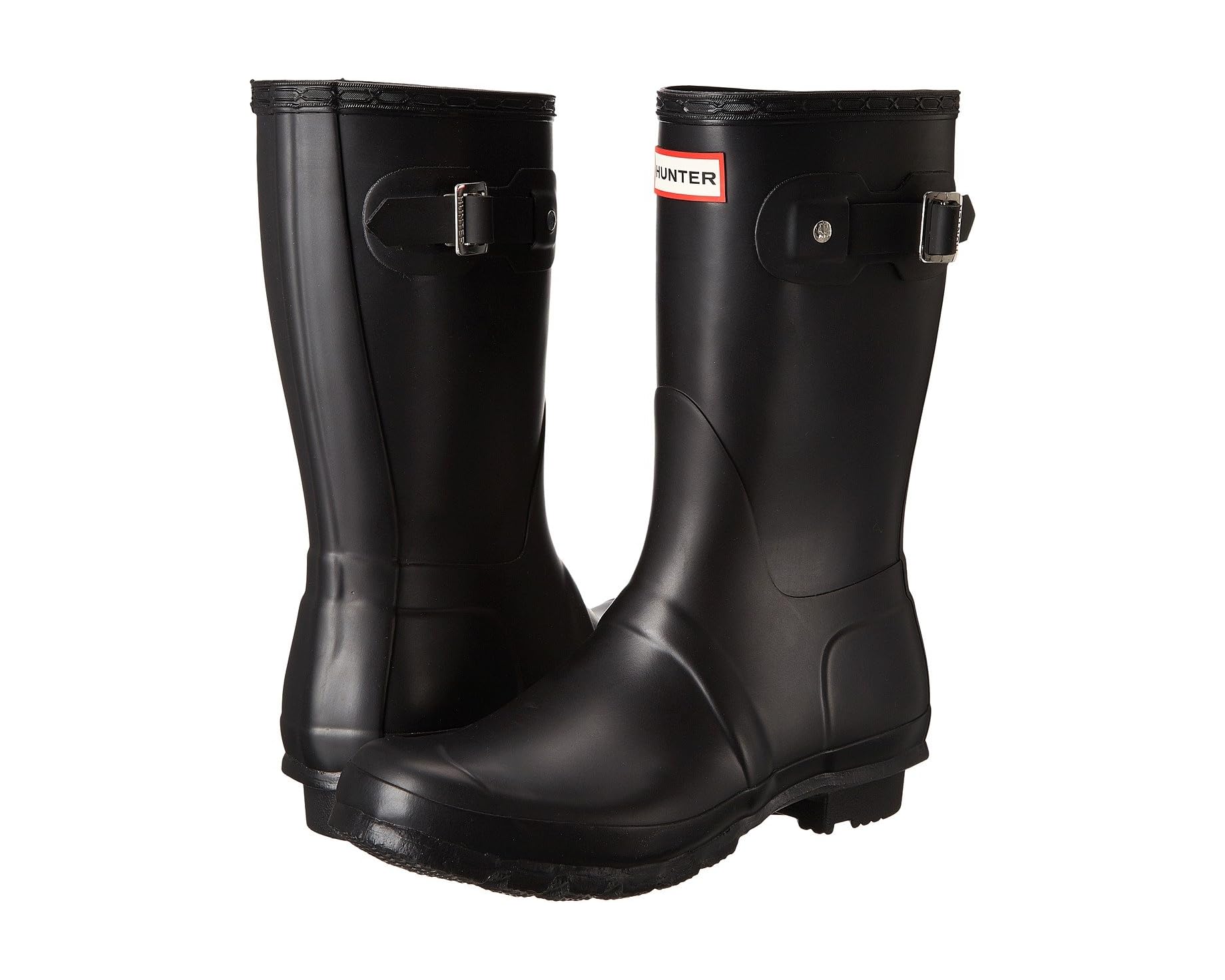 Hunter Original Tour Short Boots Black 10 M 5054916920223 Shoe Deals Outlet