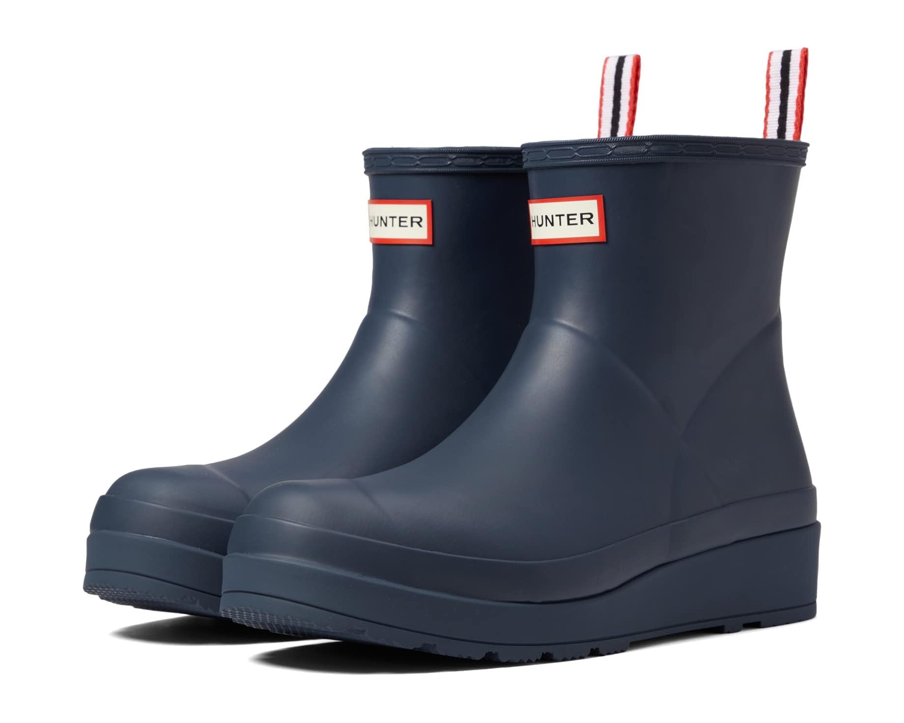 Hunter Playboot Short Navy 11 M 5013441406954 Shoe Deals Outlet