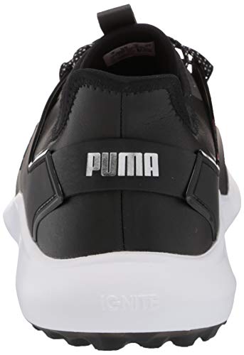 PUMA Ignite Fasten8 Pro Golf Shoe - Men's Puma Black - puma Silver - puma Black Shoe Deals Outlet