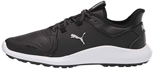 PUMA Ignite Fasten8 Pro Golf Shoe - Men's Puma Black - puma Silver - puma Black Shoe Deals Outlet
