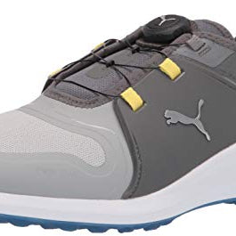PUMA Ignite Fasten8 Pro Golf Shoe - Men's High Rise - puma Silver - quiet Shade Shoe Deals Outlet