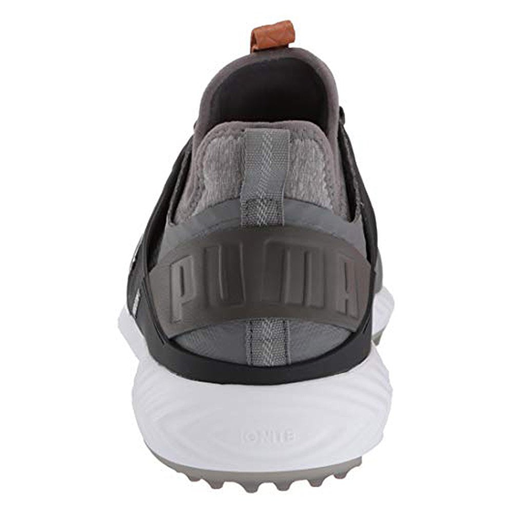 PUMA Golf Ignite Pwradapt Caged Golf - Men's Quiet Shade - bronze - puma Black Shoe Deals Outlet
