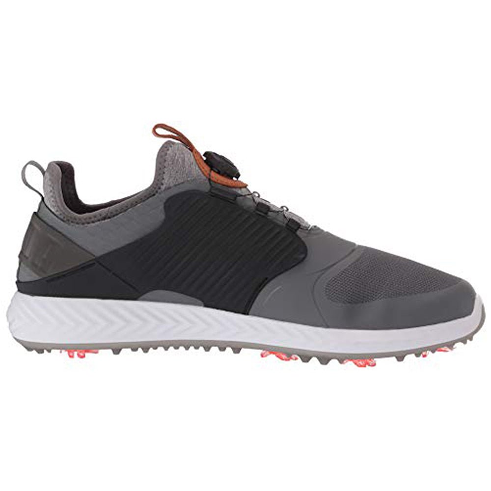 PUMA Ignite Pwradapt Caged Golf - Men's Quiet Shade - bronze - puma Black Shoe Deals Outlet