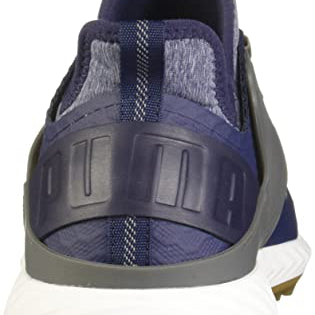 PUMA Ignite PWRADAPT Caged Golf Shoes - Men's Peacoat - puma Silver - quiet Shade Shoe Deals Outlet
