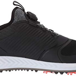 PUMA Ignite PWRADAPT Caged Golf Shoes - Men's Black/Silver/Black Shoe Deals Outlet