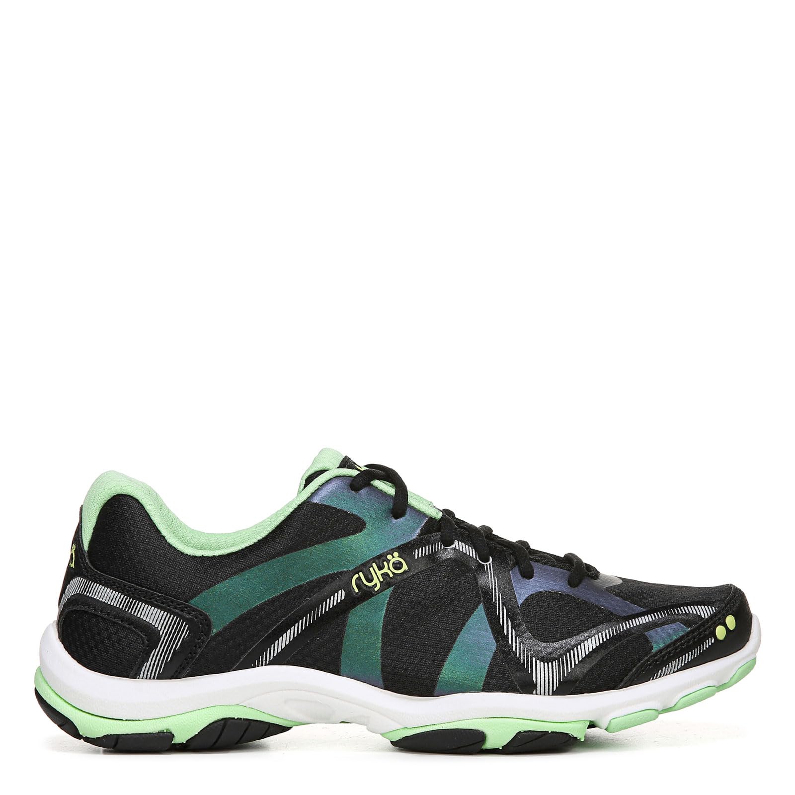 Ryka Influence - Women's Black/Green Shoe Deals Outlet
