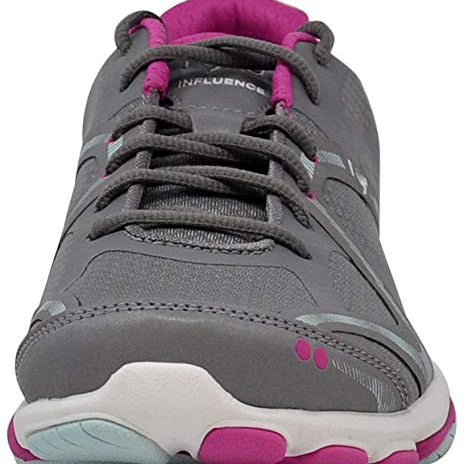 Ryka Influence - Women's Frost Grey/Rose/Pale Aqua Shoe Deals Outlet