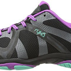 Ryka Influence - Women's Black/Sugar Plum/Vivid Aqua Shoe Deals Outlet