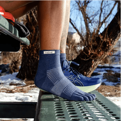 Injinji Run Original Weight Mini - Crew Navy Small 760172020496 Shoe Deals Outlet