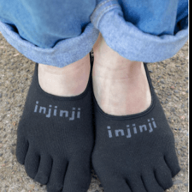 Injinji Sport Lightweight Hidden Black Medium 760172011869 Shoe Deals Outlet