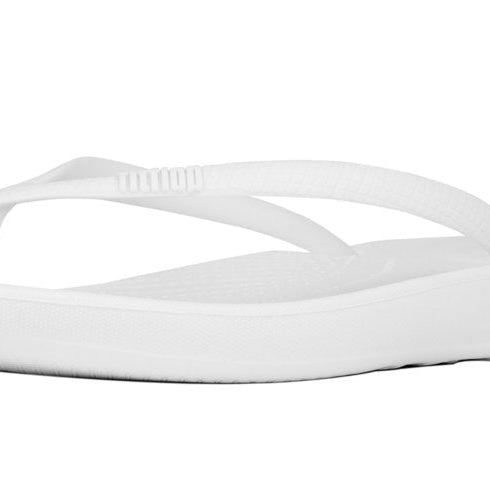 FitFlop IQushion Ergonomic Flip - Flops - Women's Urban White Shoe Deals Outlet