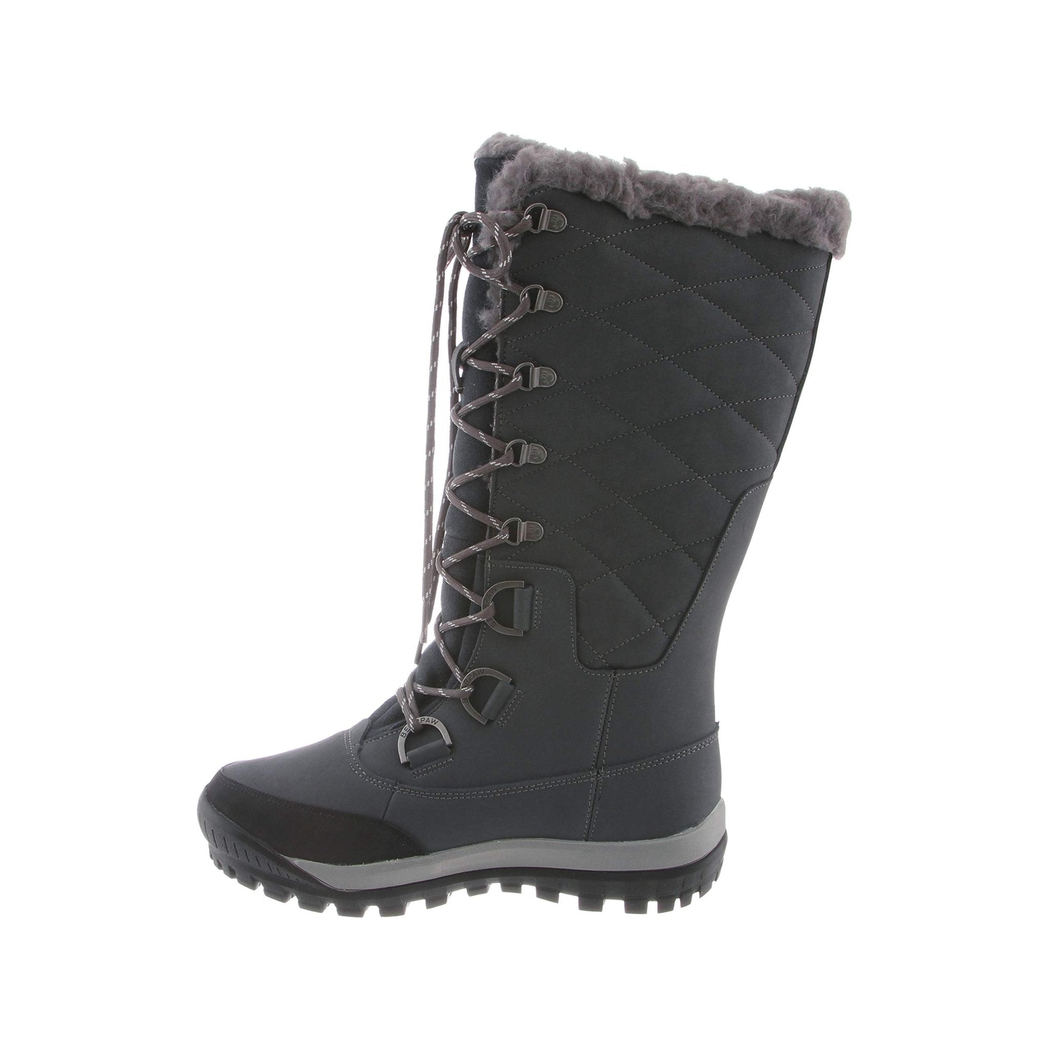 BEARPAW Isabella Boot - Women's Charcoal Shoe Deals Outlet