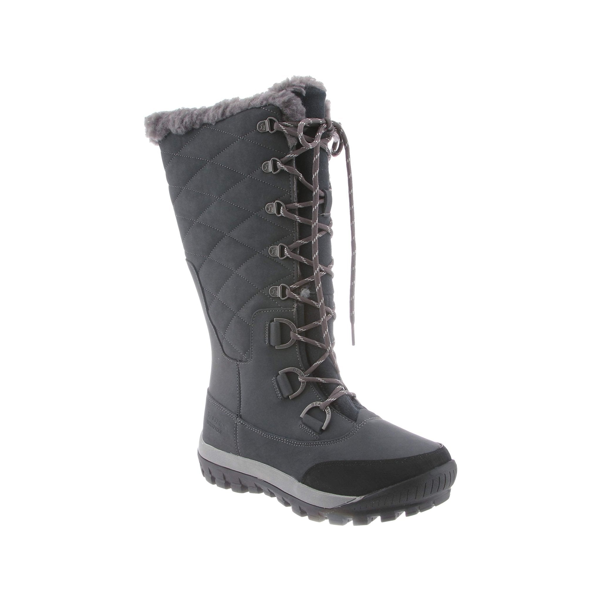 BEARPAW Isabella Boot - Women's Charcoal Shoe Deals Outlet