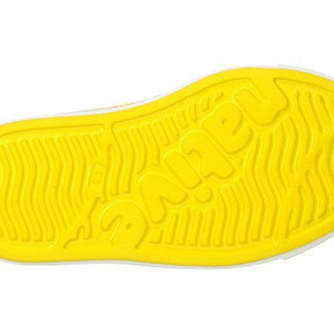 Native Shoes Kids Jefferson - Kids Crayon Yellow/Shell White Shoe Deals Outlet