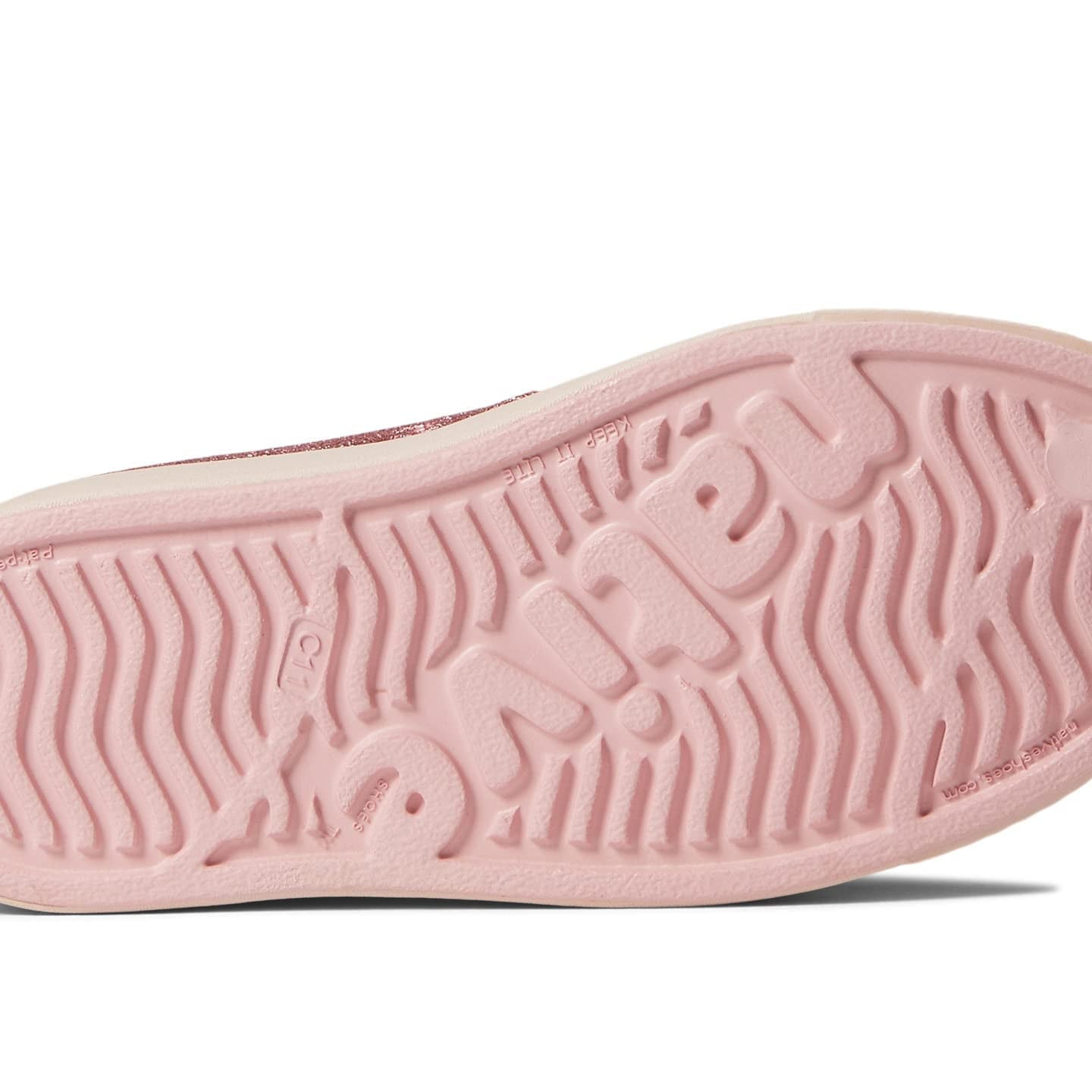 Native Shoes Kids Jefferson - Kids Rose Pink Bling/Dust Pink Shoe Deals Outlet