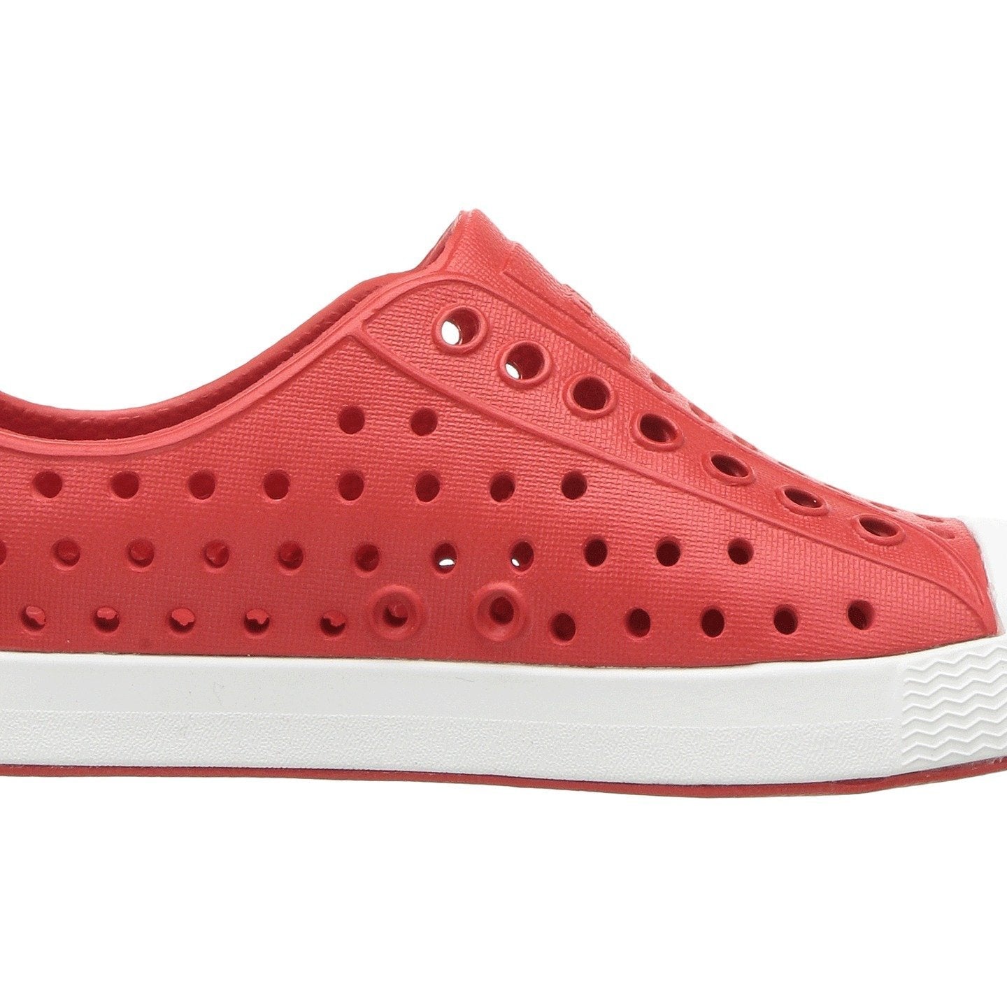 Native Shoes Kids Jefferson - Kids Torch Red/Shell White Shoe Deals Outlet