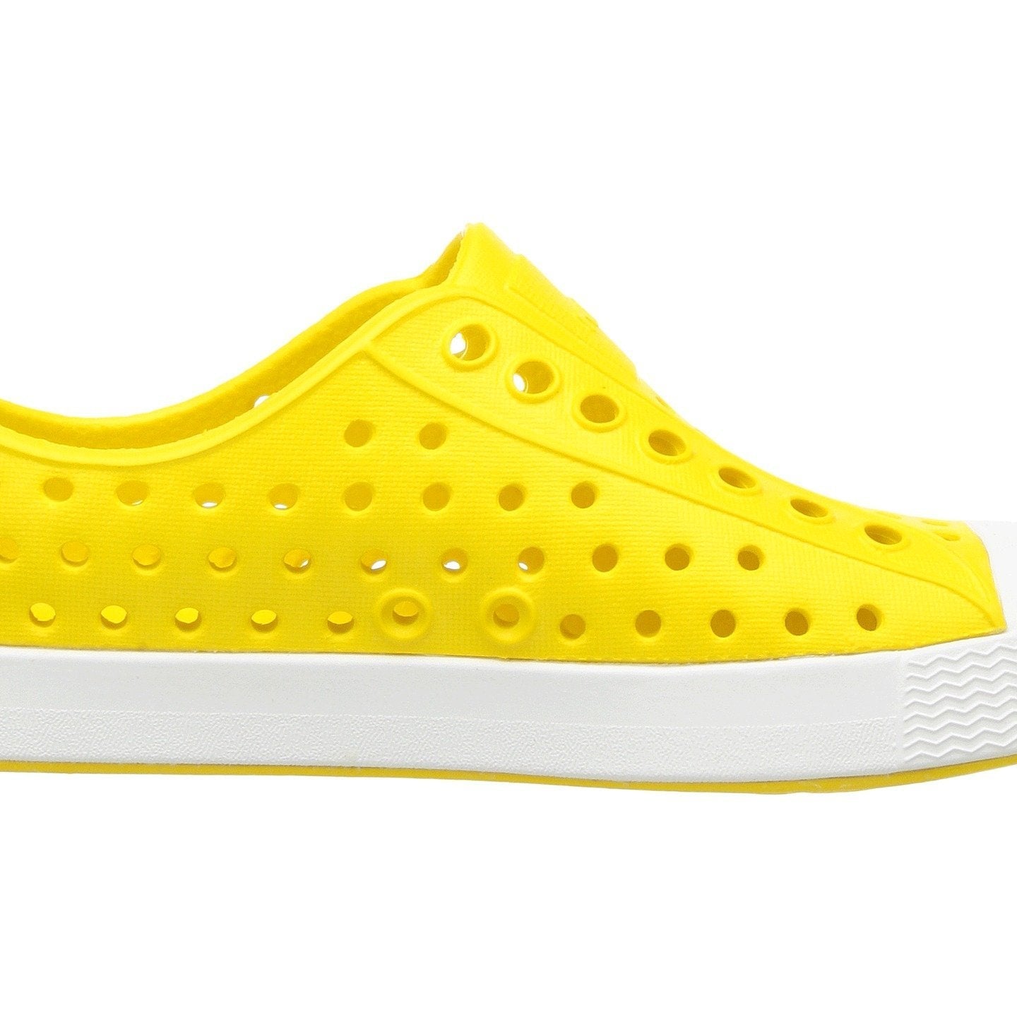 Native Shoes Kids Jefferson - Kids Crayon Yellow/Shell White Shoe Deals Outlet